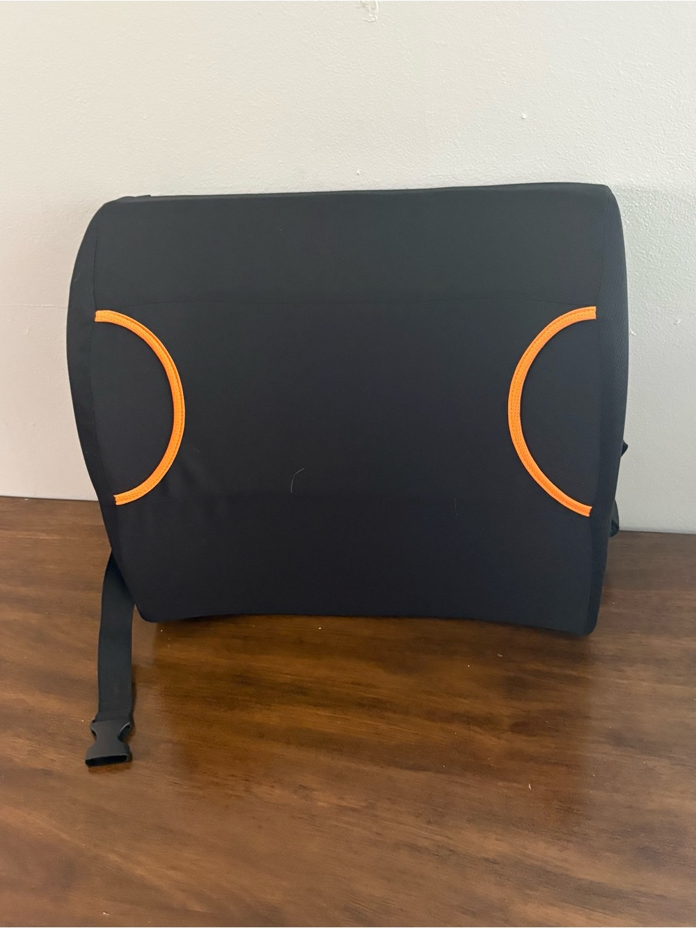 NOVA Black Ergonomic Chair Back Cushion w/ Spot For Cold/heat Pack